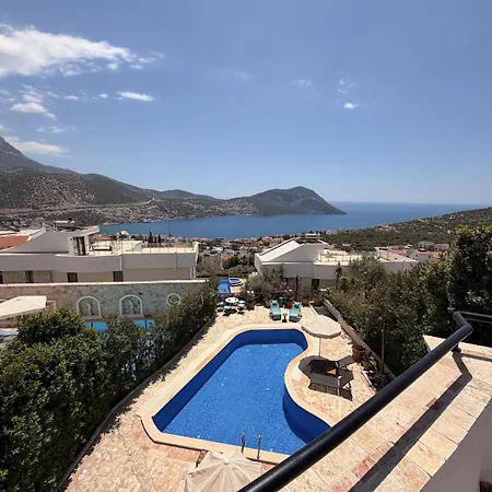Lycia With Private Pool, Roof Terrace, Bbq Area And Garden * Каш